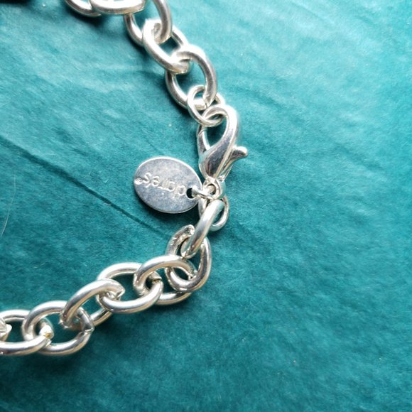 2/10$ Claire's hobbies charm bracelet silver tone - Picture 5 of 5